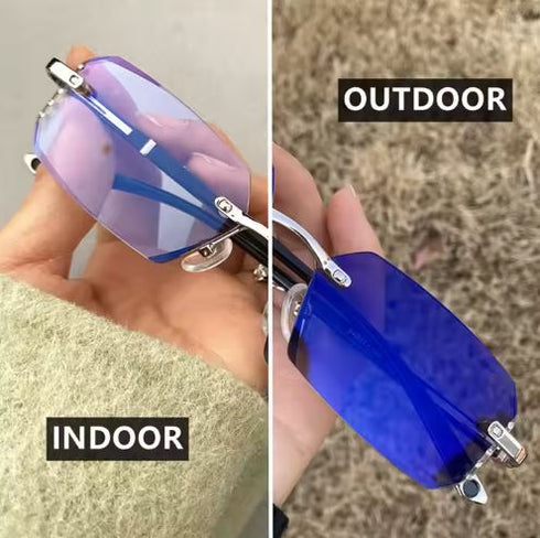 Gafas Inteligentes Fotocromáticas con Bloqueo Azul